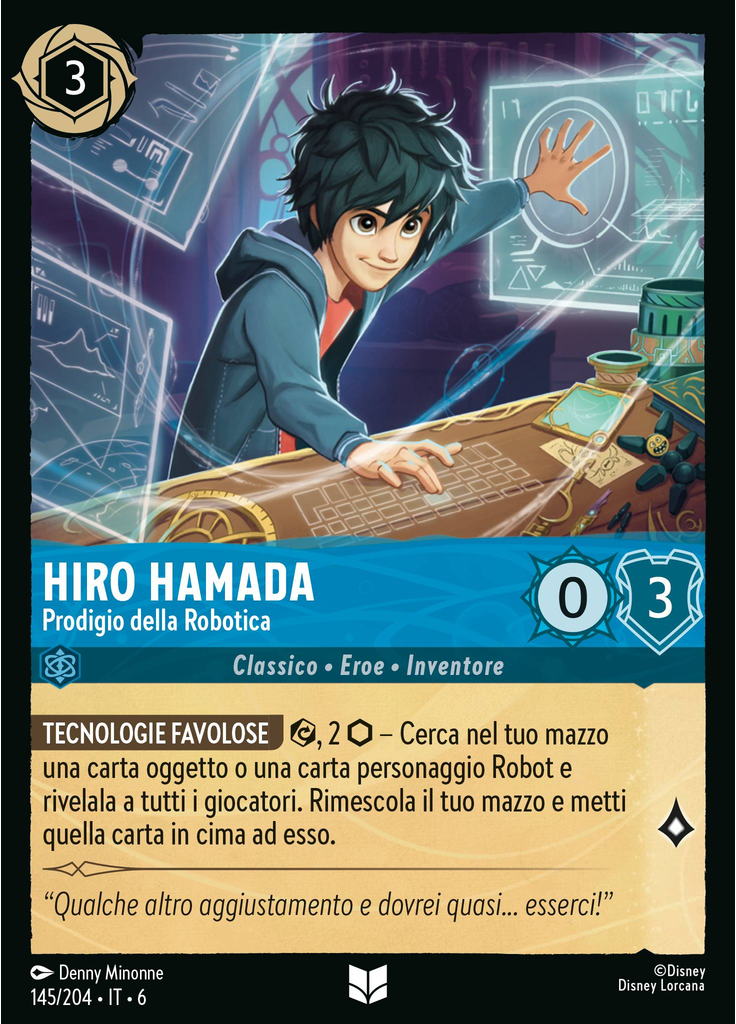 Hiro Hamada - Robotics Prodigy (Foil)