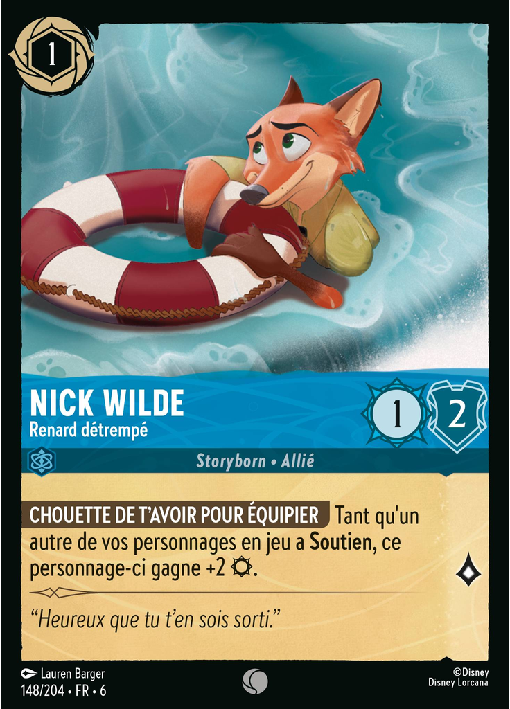 Nick Wilde - Soggy Fox (Foil)