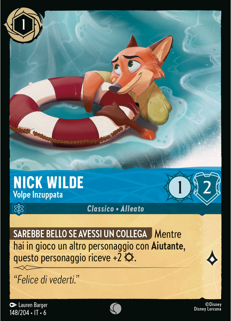 Nick Wilde - Soggy Fox (Foil)