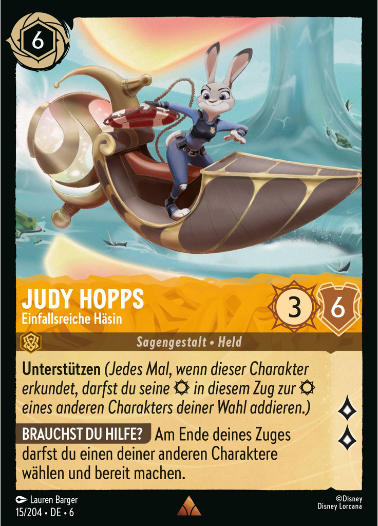 Judy Hopps - Resourceful Rabbit (Foil)