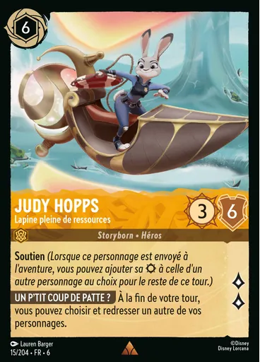 Judy Hopps - Resourceful Rabbit