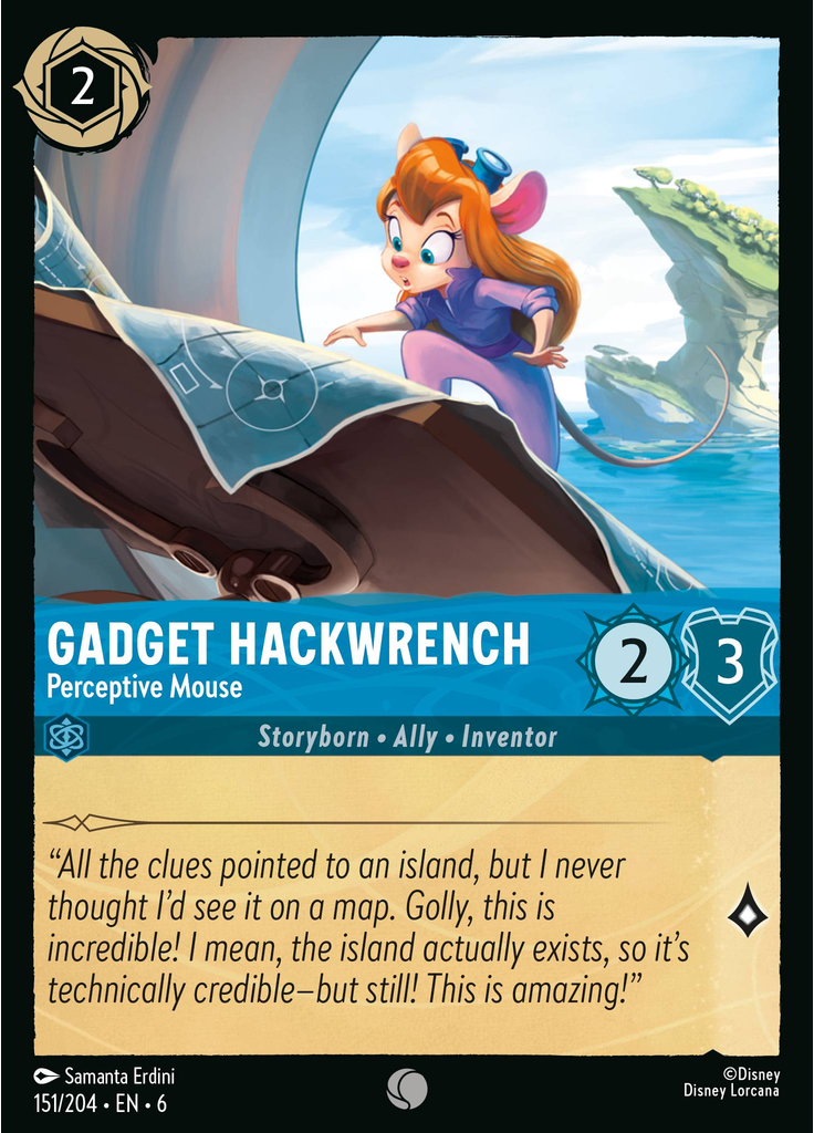 Gadget Hackwrench - Perceptive Mouse (Foil)