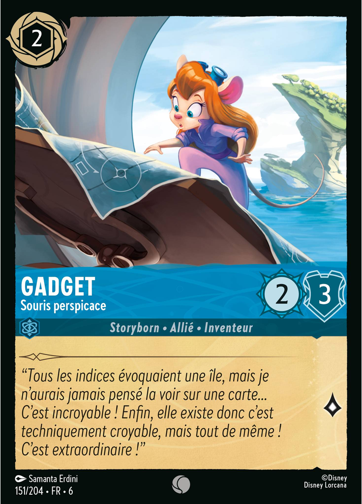 Gadget Hackwrench - Perceptive Mouse (Foil)