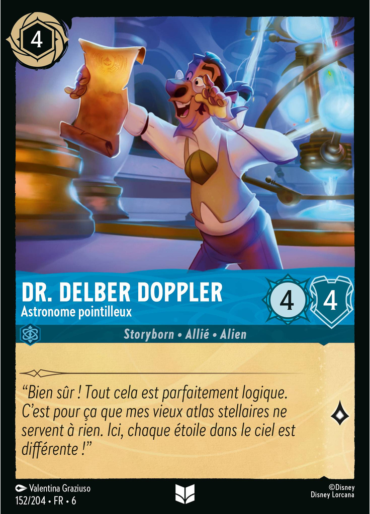 Dr. Delbert Doppler - Fussy Astronomer (Foil)