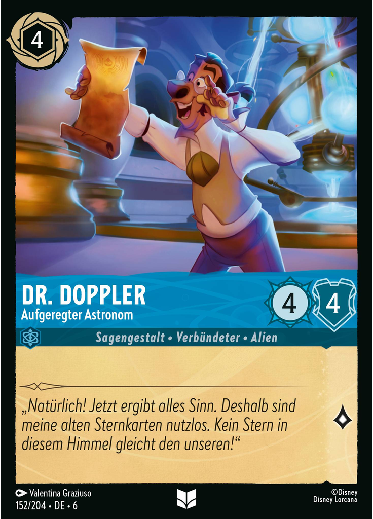Dr. Delbert Doppler - Fussy Astronomer