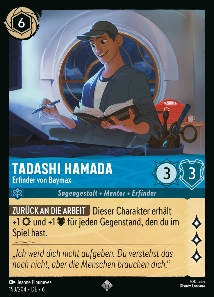 Tadashi Hamada - Baymax Inventor (Foil)