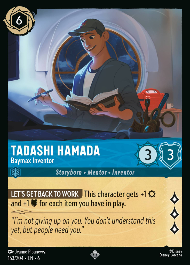 Tadashi Hamada - Baymax Inventor (Foil)