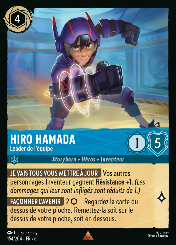 Hiro Hamada - Team Leader (Foil)