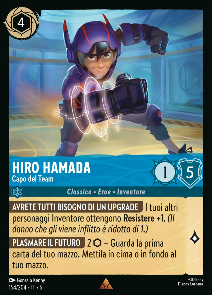 Hiro Hamada - Team Leader (Foil)