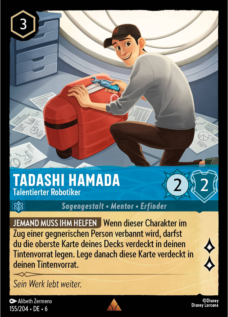 Tadashi Hamada - Gifted Roboticist