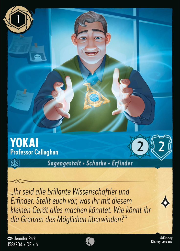 Yokai - Professor Callaghan
