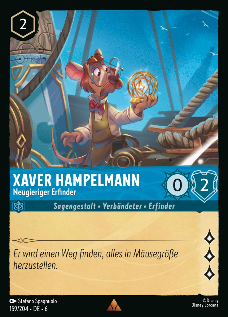 Hiram Flaversham - Intrigued Inventor (Foil)