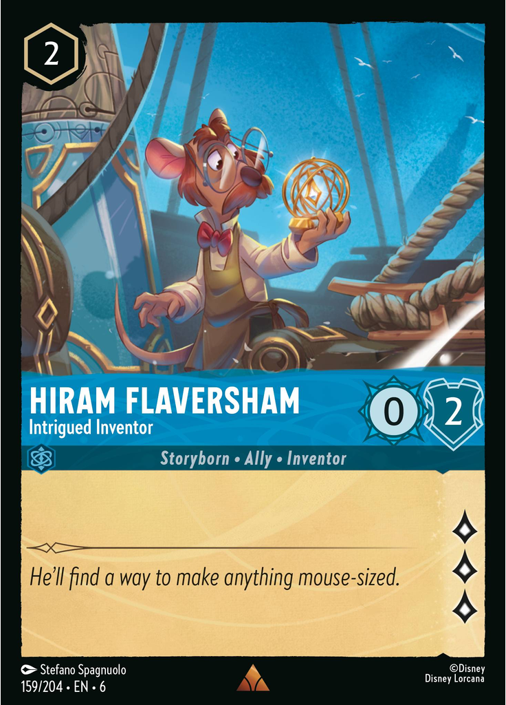 Hiram Flaversham - Intrigued Inventor (Foil)