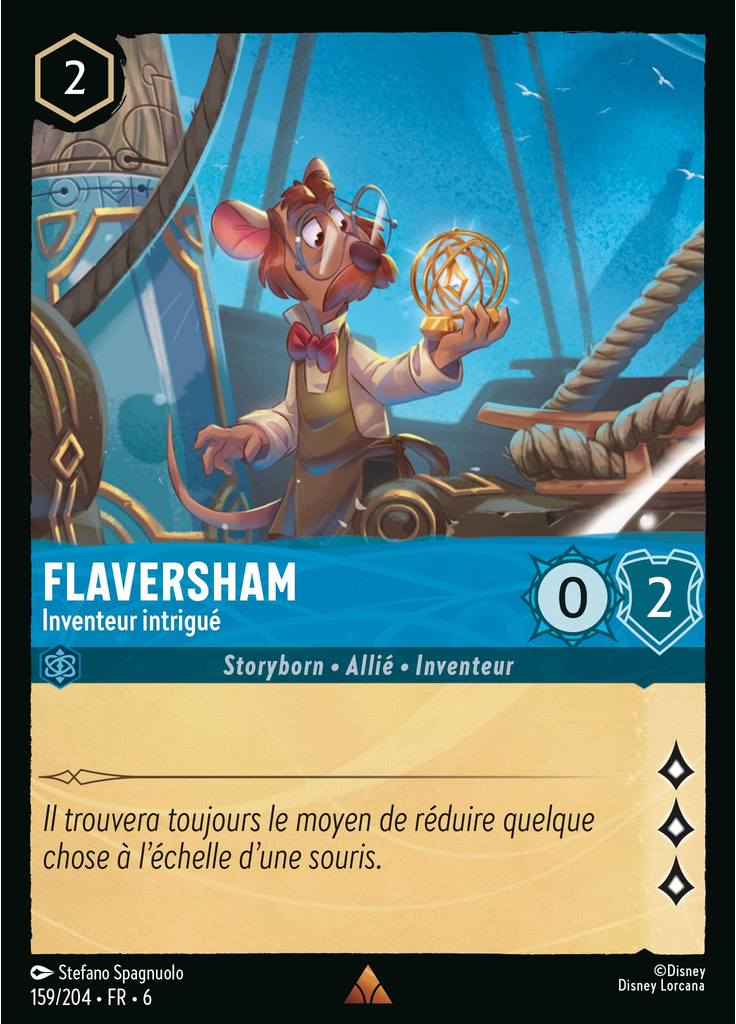 Hiram Flaversham - Intrigued Inventor (Foil)