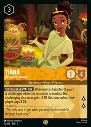 Tiana - Restaurant Owner