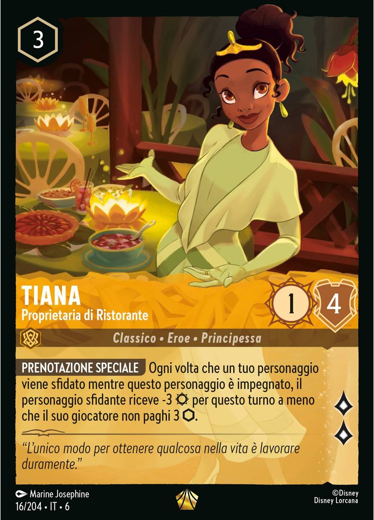 Tiana - Restaurant Owner