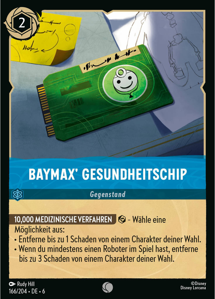 Baymax's Healthcare Chip (Foil)