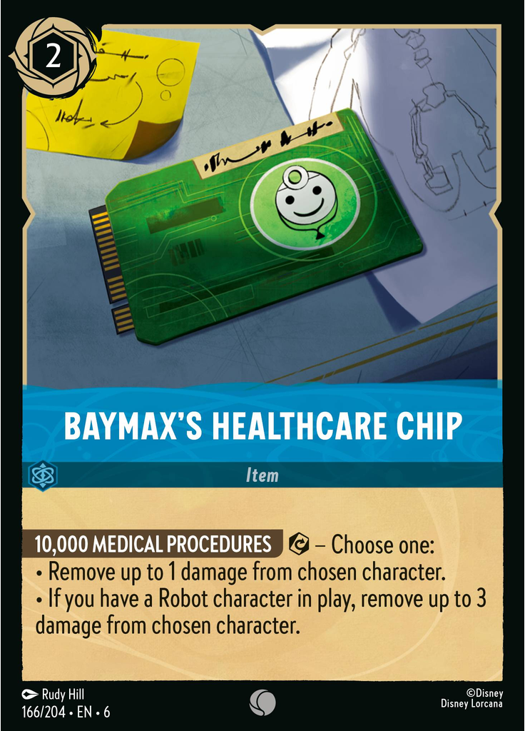 Baymax's Healthcare Chip (Foil)