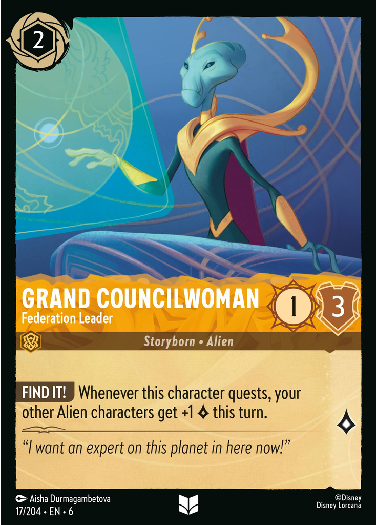 Grand Councilwoman - Federation Leader (Foil)
