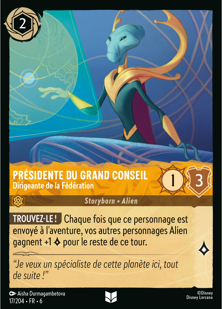 Grand Councilwoman - Federation Leader (Foil)