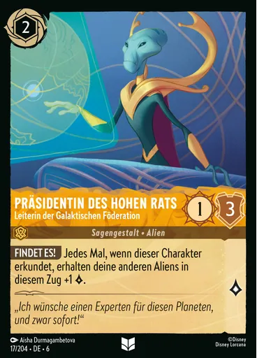 Grand Councilwoman - Federation Leader