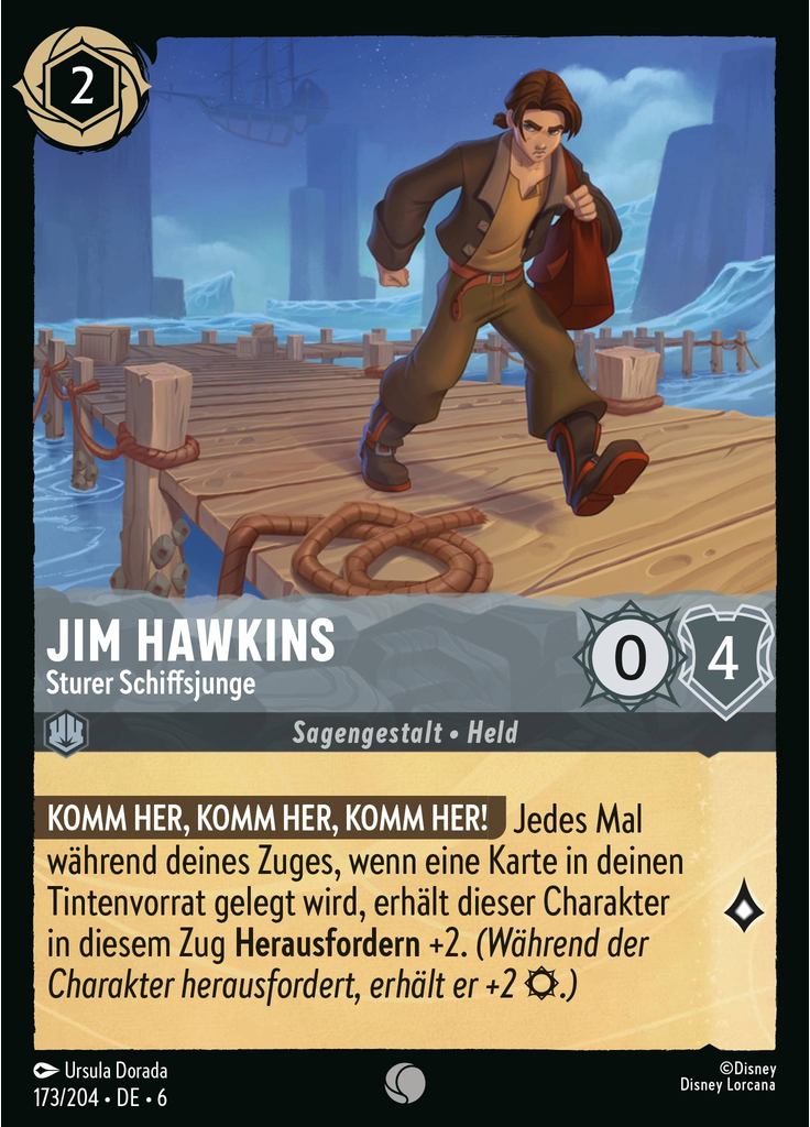 Jim Hawkins - Stubborn Cabin Boy (Foil)