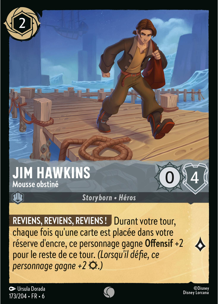 Jim Hawkins - Stubborn Cabin Boy (Foil)