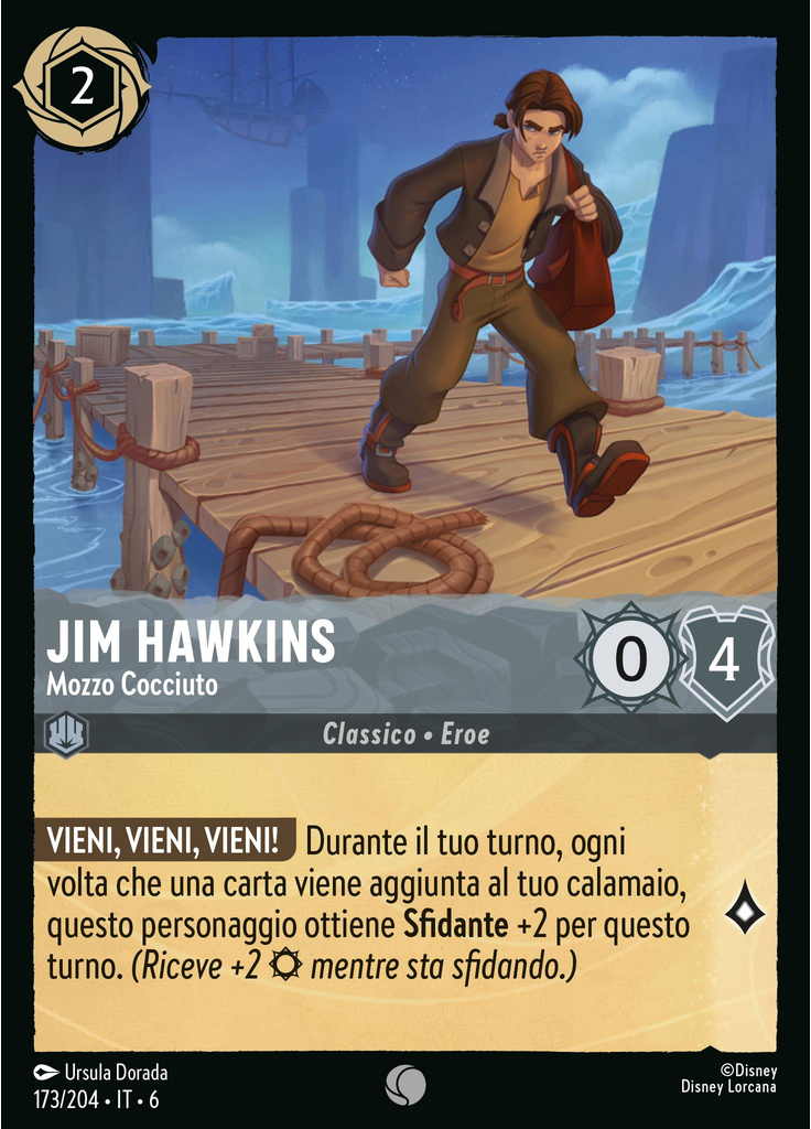 Jim Hawkins - Stubborn Cabin Boy