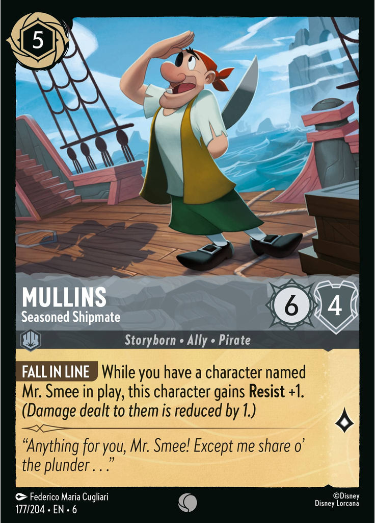 Mullins - Seasoned Shipmate (Foil)