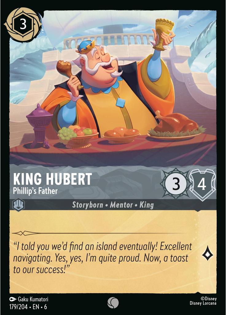 King Hubert - Phillip's Father (Foil)