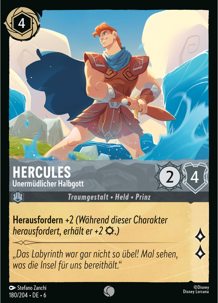 Hercules - Unwavering Demigod (Foil)