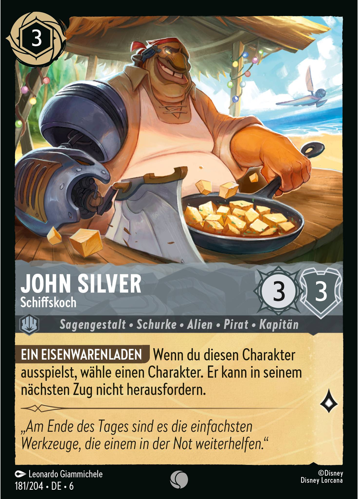 John Silver - Ship's Cook