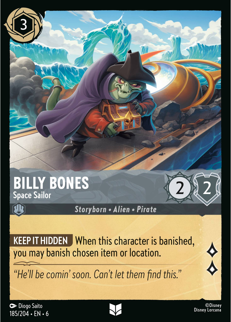 Billy Bones - Space Sailor (Foil)