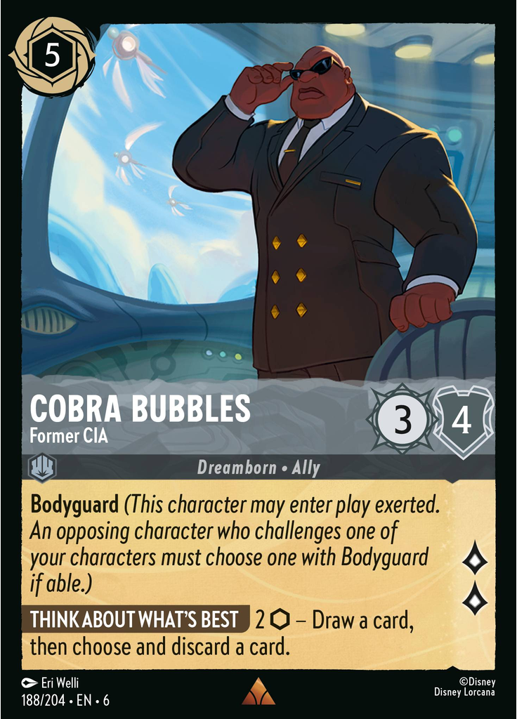 Cobra Bubbles - Former CIA (Foil)