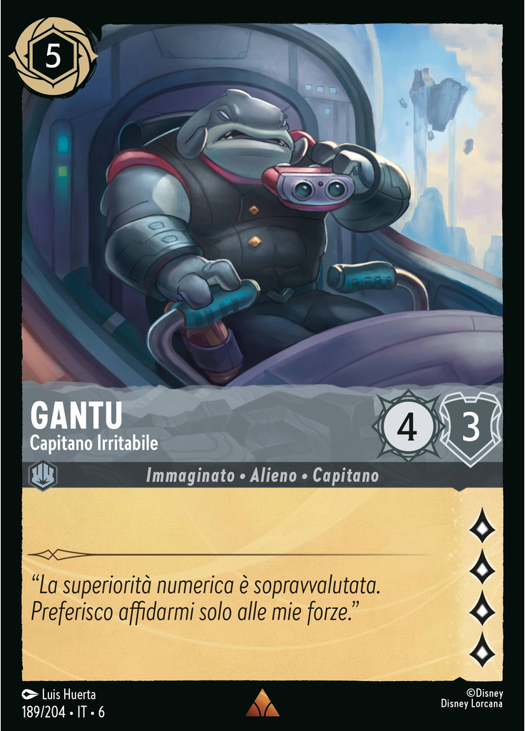 Gantu - Captain Crankyhead (Foil)