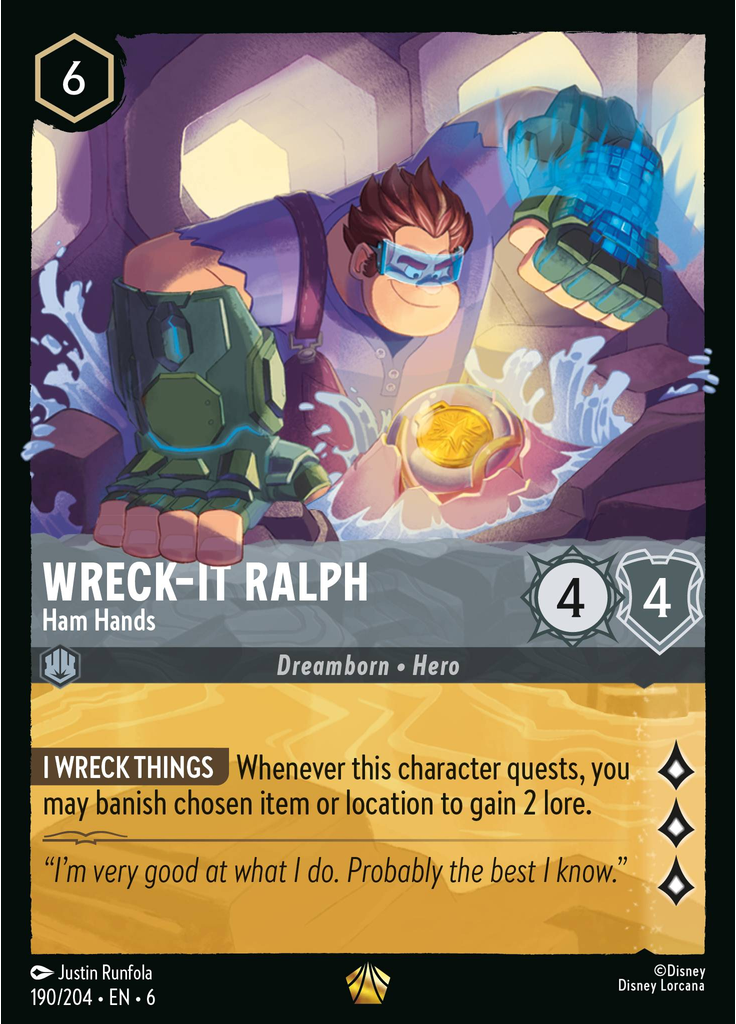 Wreck-It Ralph - Ham Hands (Foil)