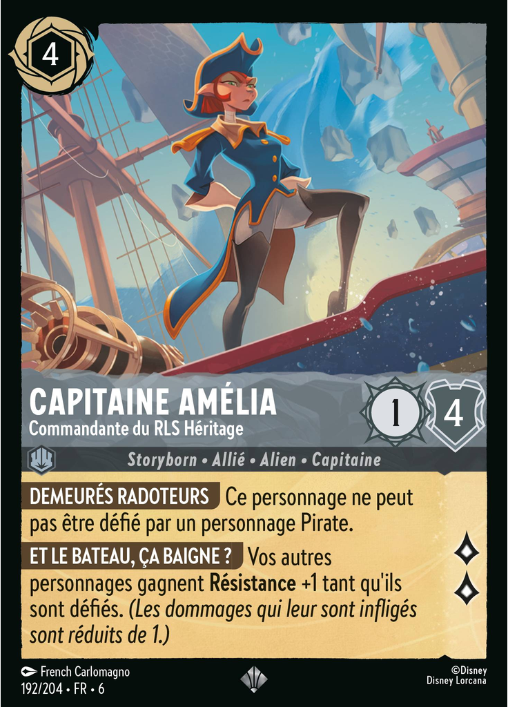 Captain Amelia - Commander of the Legacy (Foil)