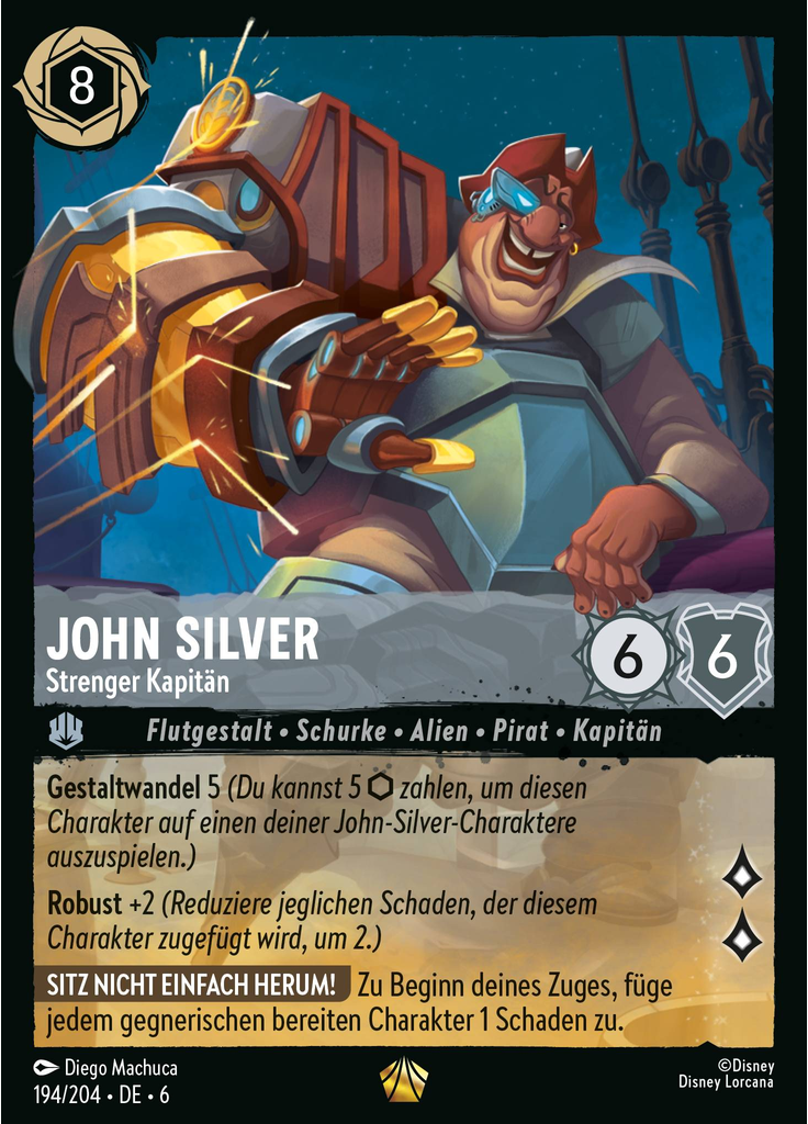 John Silver - Stern Captain (Foil)