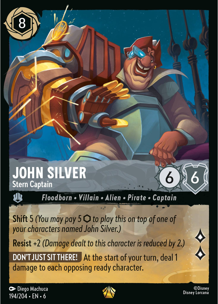John Silver - Stern Captain (Foil)