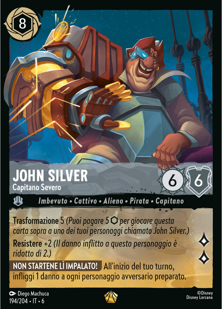 John Silver - Stern Captain (Foil)