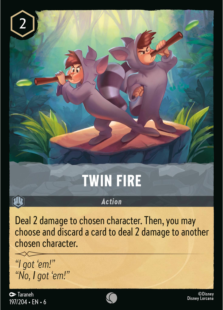 Twin Fire (Foil)