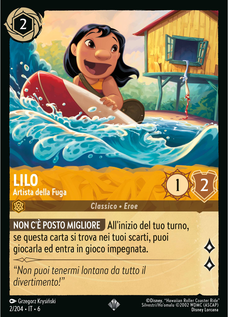 Lilo - Escape Artist (Foil)