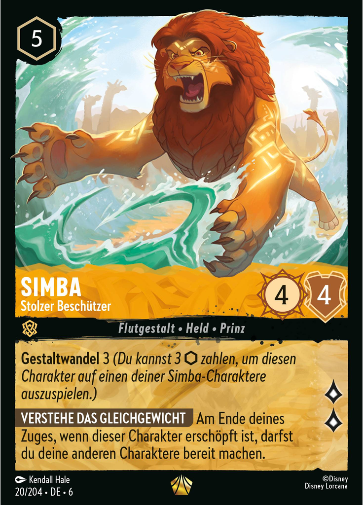 Simba - Pride Protector (Foil)