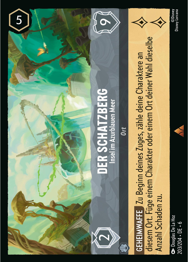 Treasure Mountain - Azurite Sea Island (Foil)