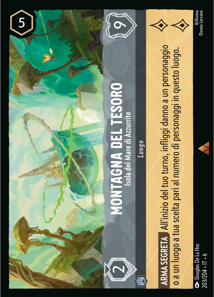 Treasure Mountain - Azurite Sea Island (Foil)