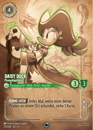 Daisy Duck - Pirate Captain