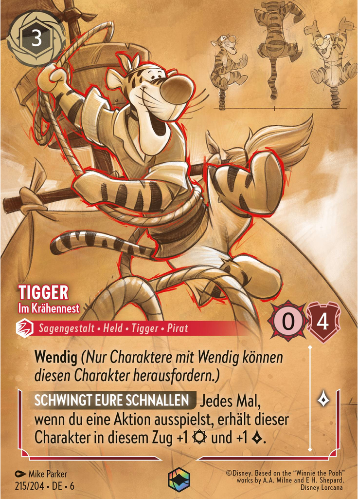 Tigger - In the Crow's Nest