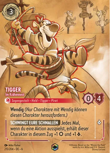 Tigger - In the Crow's Nest