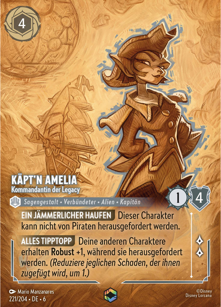 Captain Amelia - Commander of the Legacy