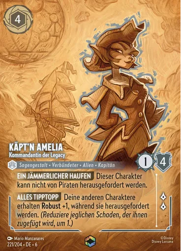 Captain Amelia - Commander of the Legacy